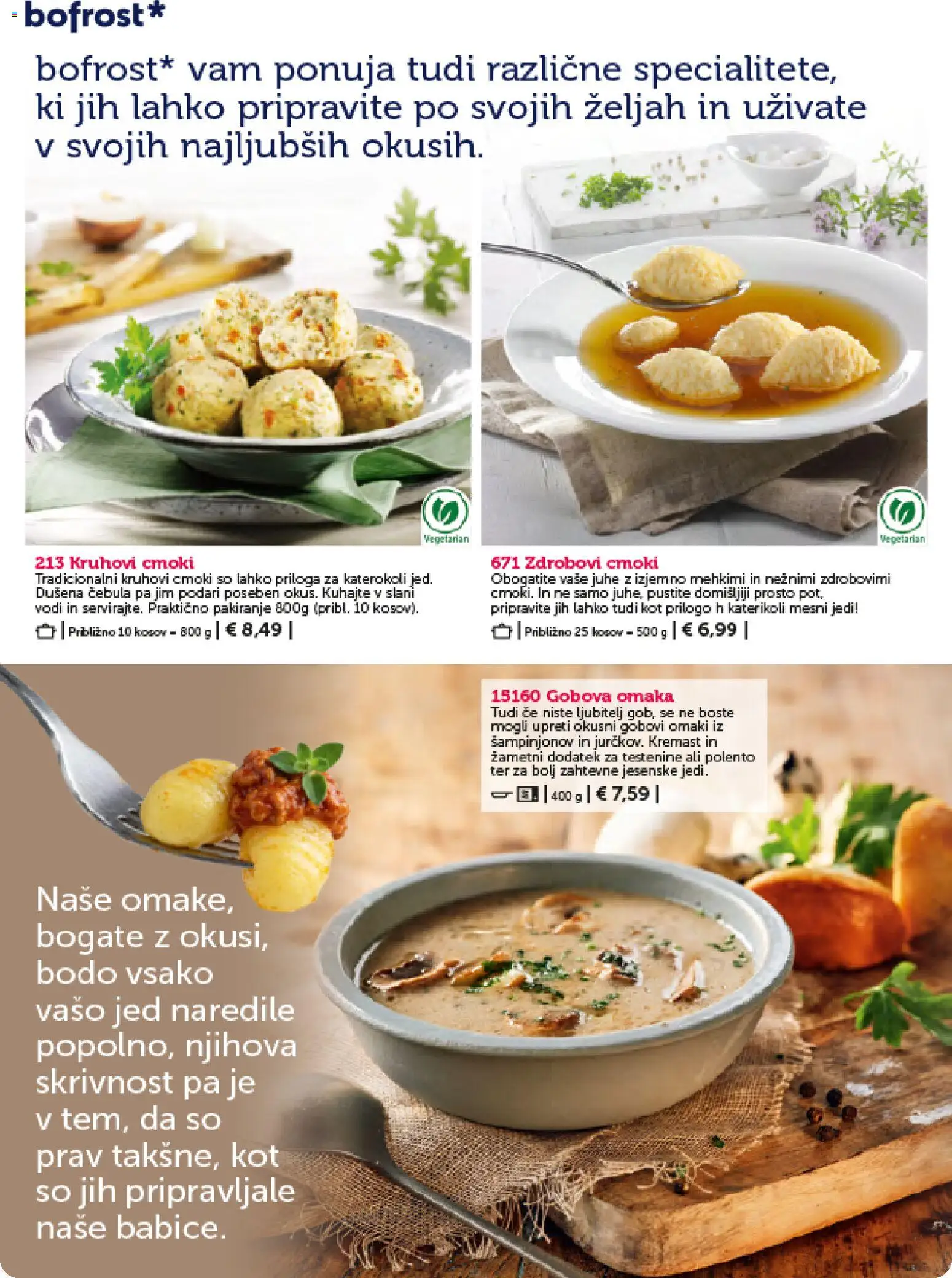 Novi Bofrost katalog ponudbe – veljaven od 01.02.2026 | Stran: 38 | Izdelki: Top doble cara, Testenine, Cebula, Omaka