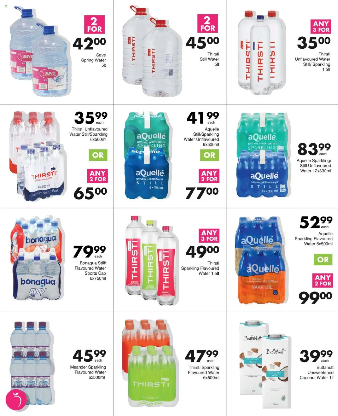 Save Specials │ valid from 14.08.2025 | Page: 50 | Products: Cap, Water