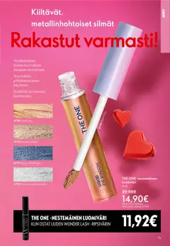 Oriflame-mainoslehti voimassa 28.01.2026 alkaen | Sivu: 73 | Tuotteet: Luomiväri