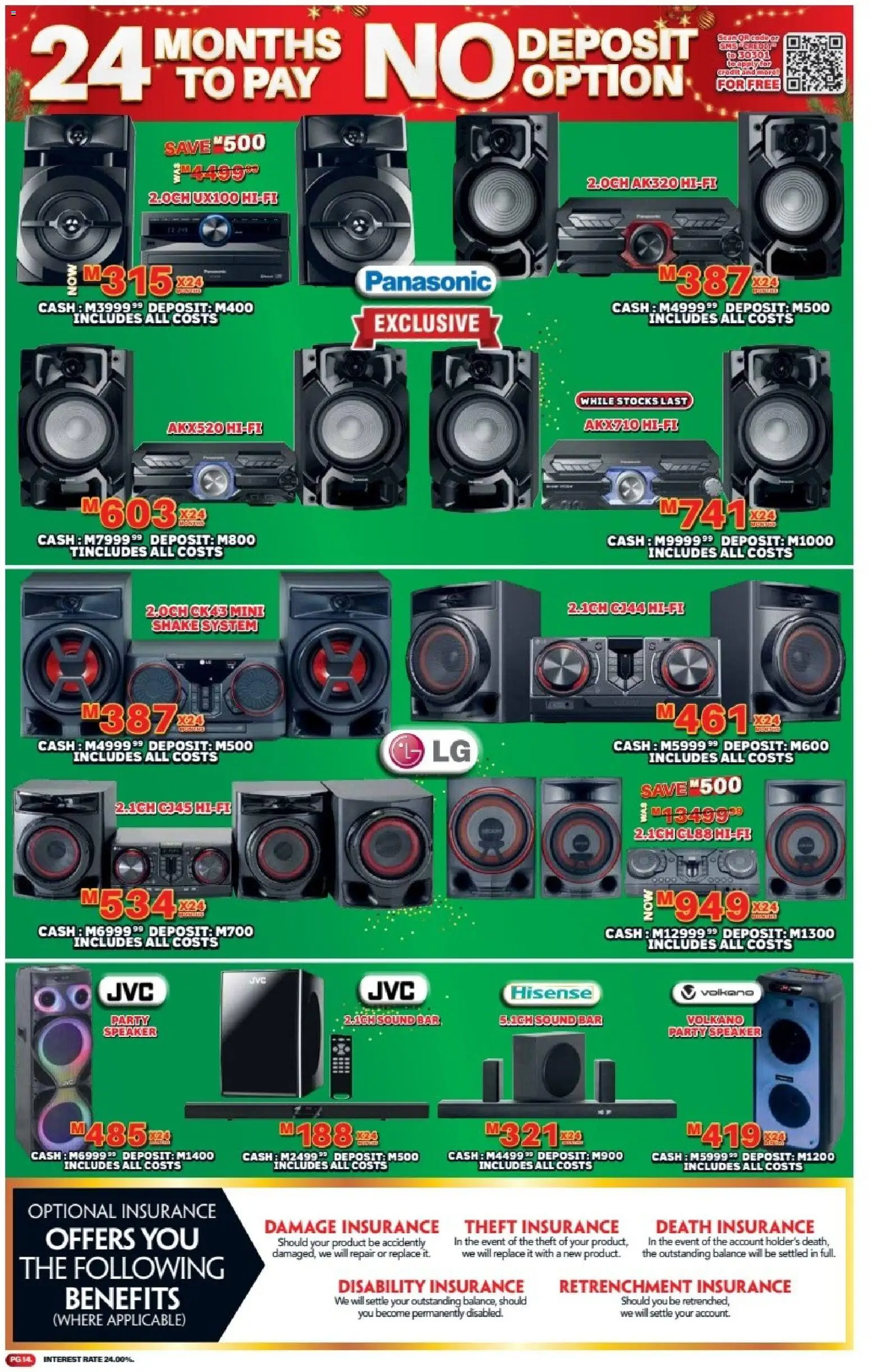 New Lewis Stores catalogue – valid from 08.12.2025 | Page: 14 | Products: Speaker