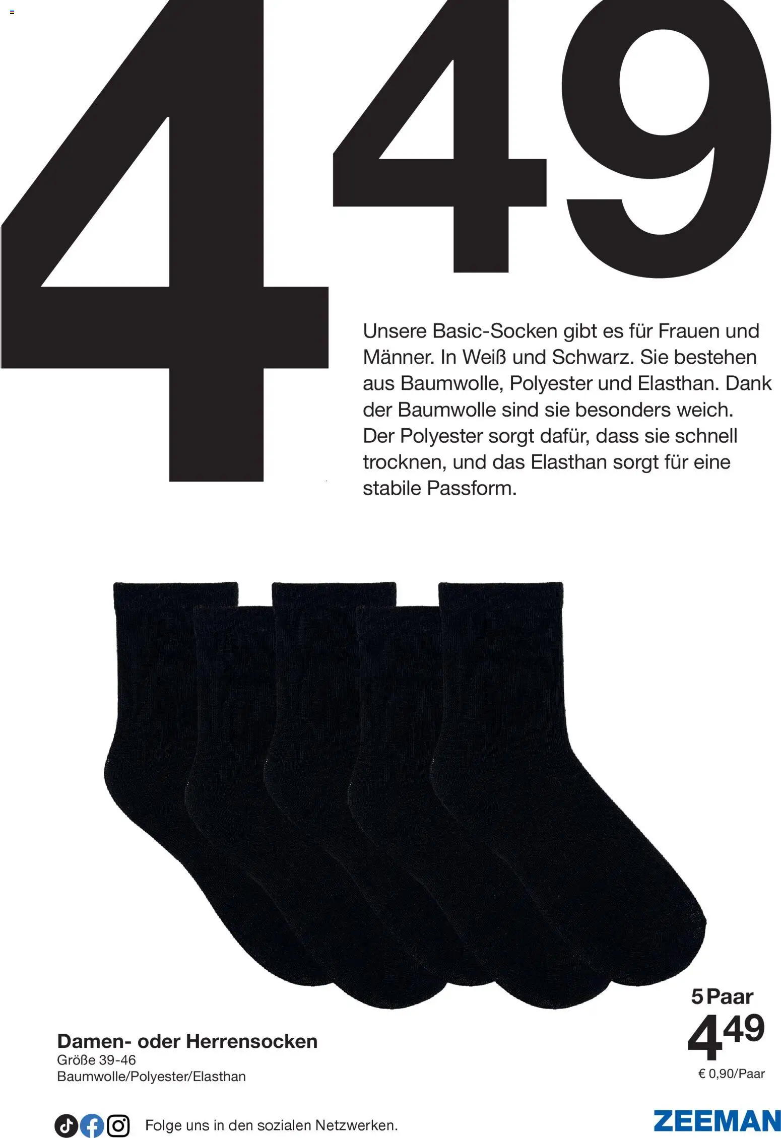 Zeeman Prospekt 	 – gültig ab 10.01.2026 | Seite: 13