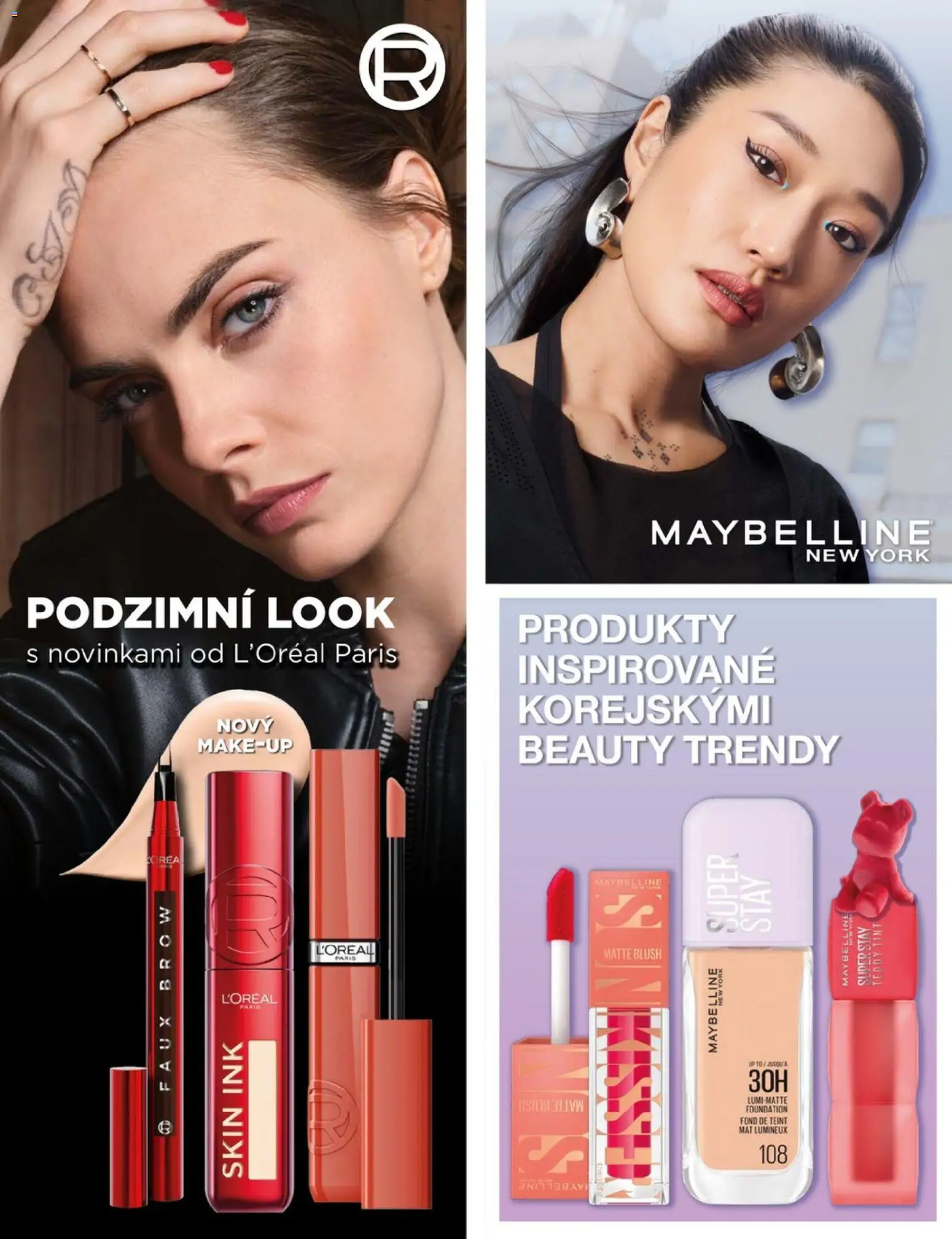 Rossmann magazín - Life Podzim od 10.09.2025 | Strana: 28 | Produkty: Makeup, Maybelline