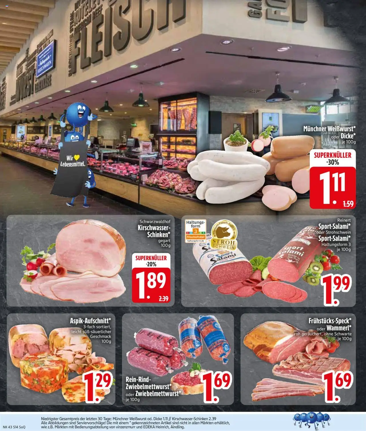 {H1} | Pagina: 14 | Producten: Salami