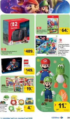 Carrefour folder week 14 - Voorbeeld van een folder van Carrefour, geldig van 01.04.2026 | Pagina: 39 | Producten: Üdítők
