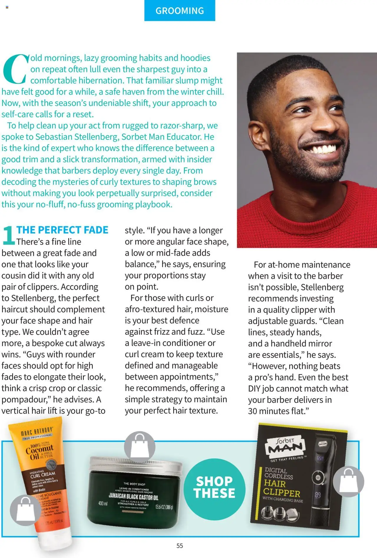Clicks - Clubcard Magazine │ valid from 01.08.2025 | Page: 55 | Products: Mirror, Oil, Conditioner, Cream