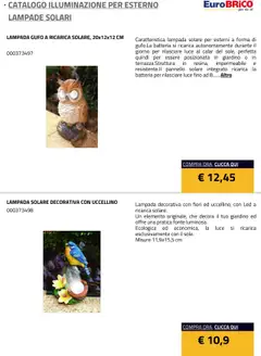Anteprima del volantino Eurobrico Illuminazione da esterno Lampade Solari catalogo valido a partire dal 23.07.2025 | Pagina: 4 | Prodotti: Lampada solare, Batteria, Lampada