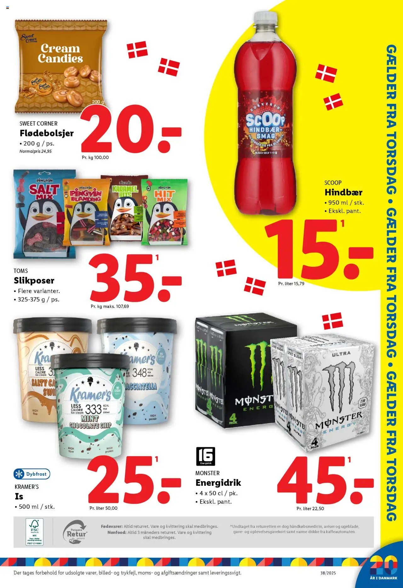 Lidl tilbudsavis – gyldig fra 14.09.2025 | Side: 31 | Produkter: Salt, Hindbær