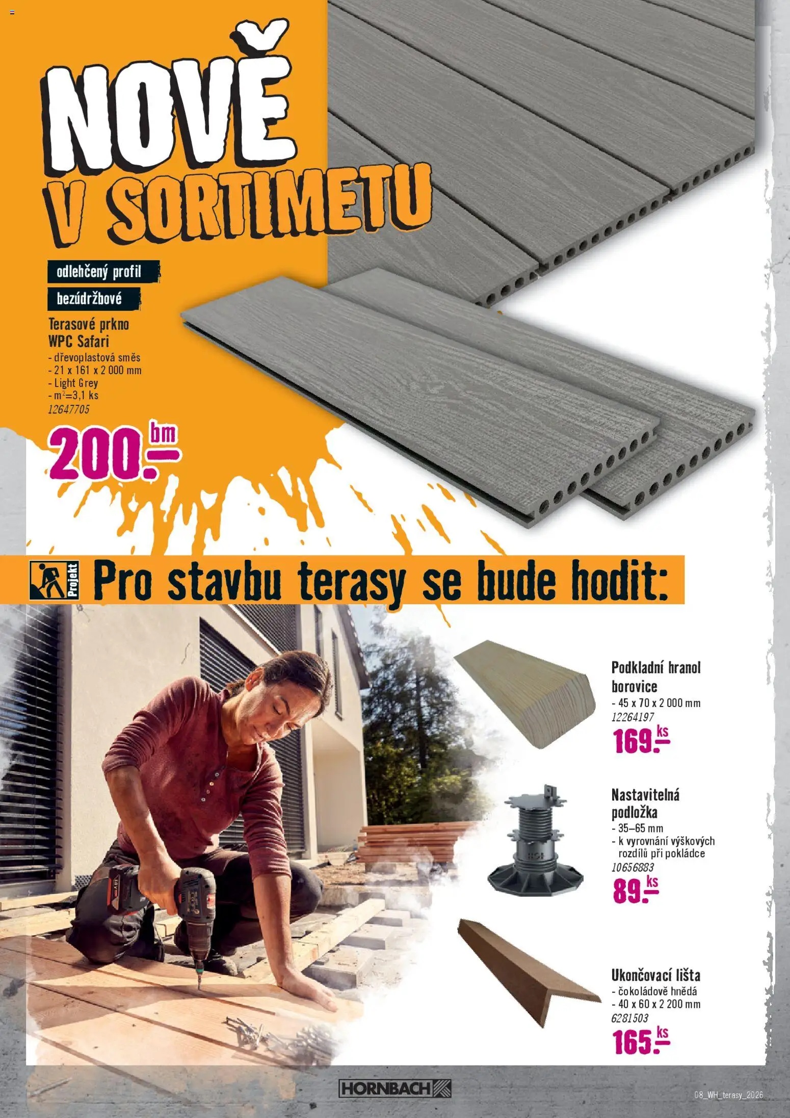HORNBACH leták - Terasa od 11.03.2026 | Strana: 8
