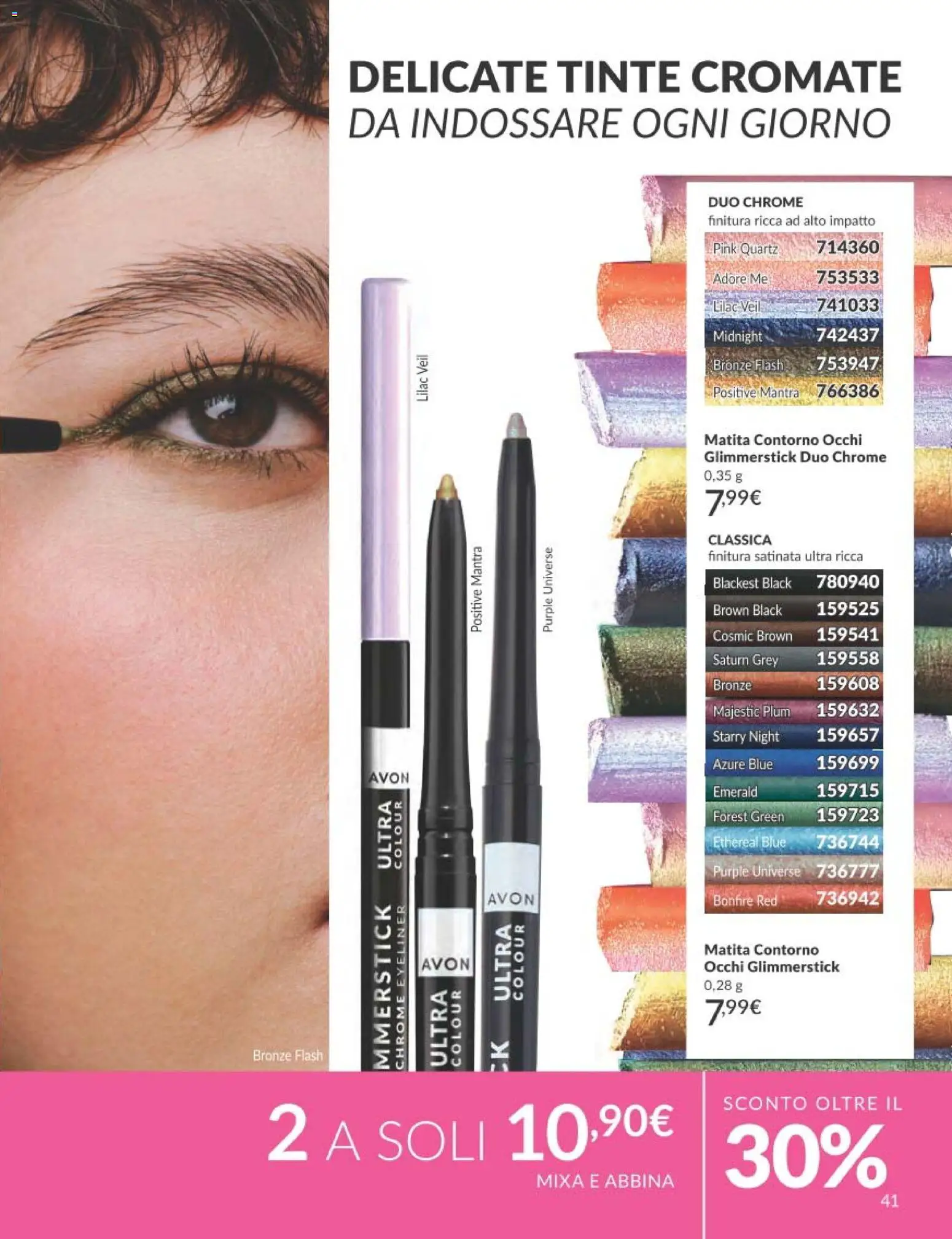 Volantino Avon del 01.03.2026 | Pagina: 41 | Prodotti: Eyeliner