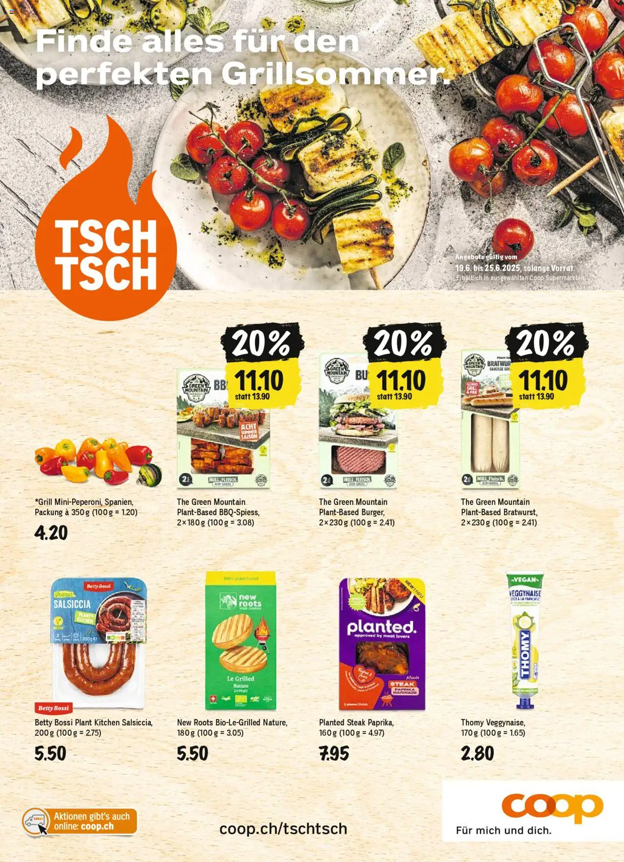 Coop Magazin ab 18.06.2025 | Seite: 61 | Produkte: Burger, Mayonnaise