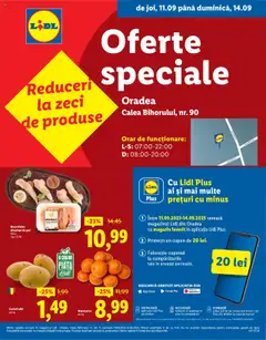 Ofertele Lidl valabile de la 11.09.2025