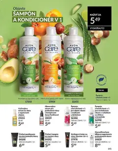 Avon leták platný od 01.04.2026 | Strana: 145 | Produkty: Olej, Mandľový olej, Šampón, Kondicionér