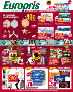 Forhåndsvisning av Europris kundeavis gyldig fra 01.12.2025