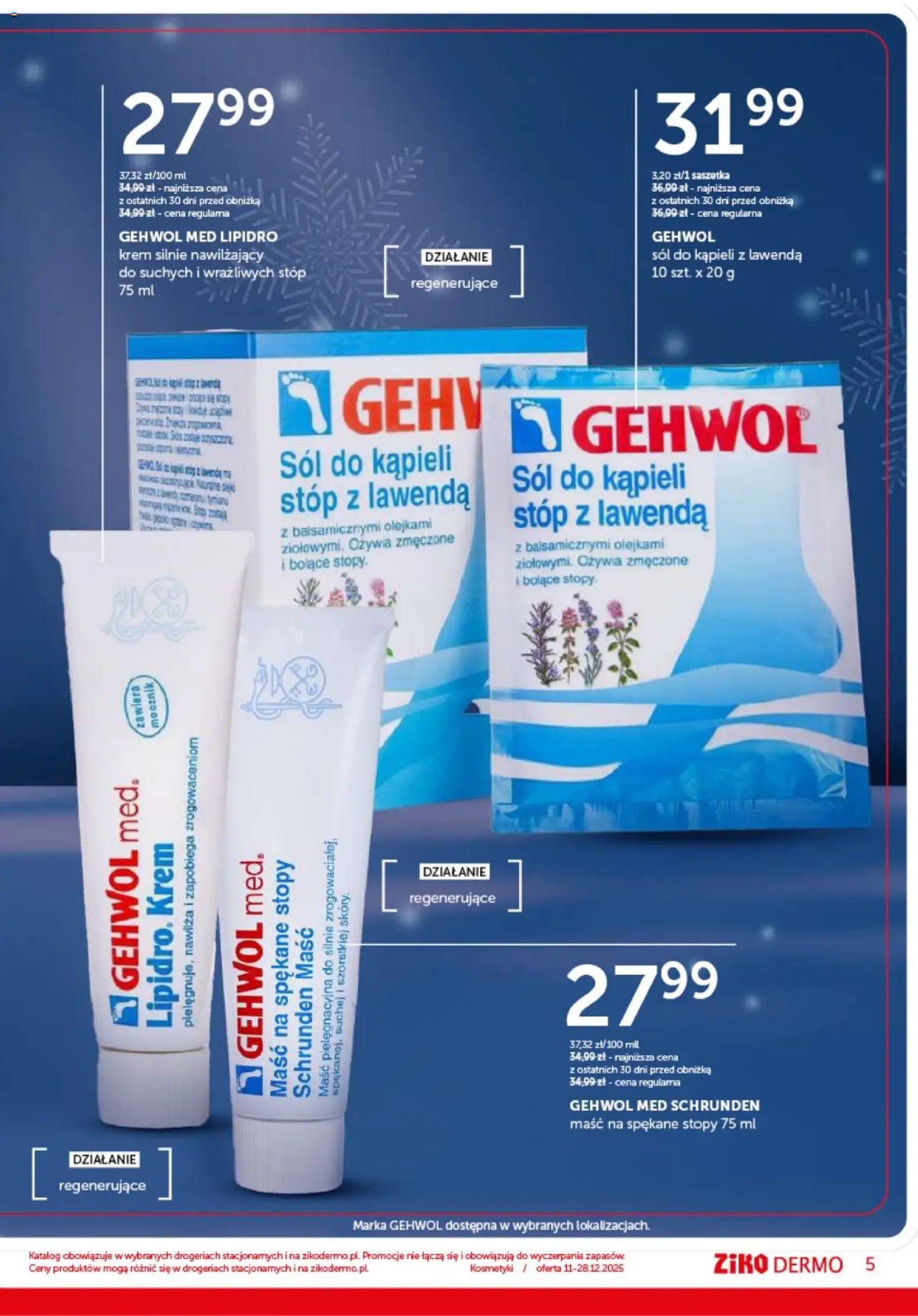 Ziko Gazetka od 11.12.2025 | Strona: 5 | Produkty: Kosmetyki, Krem, Sól