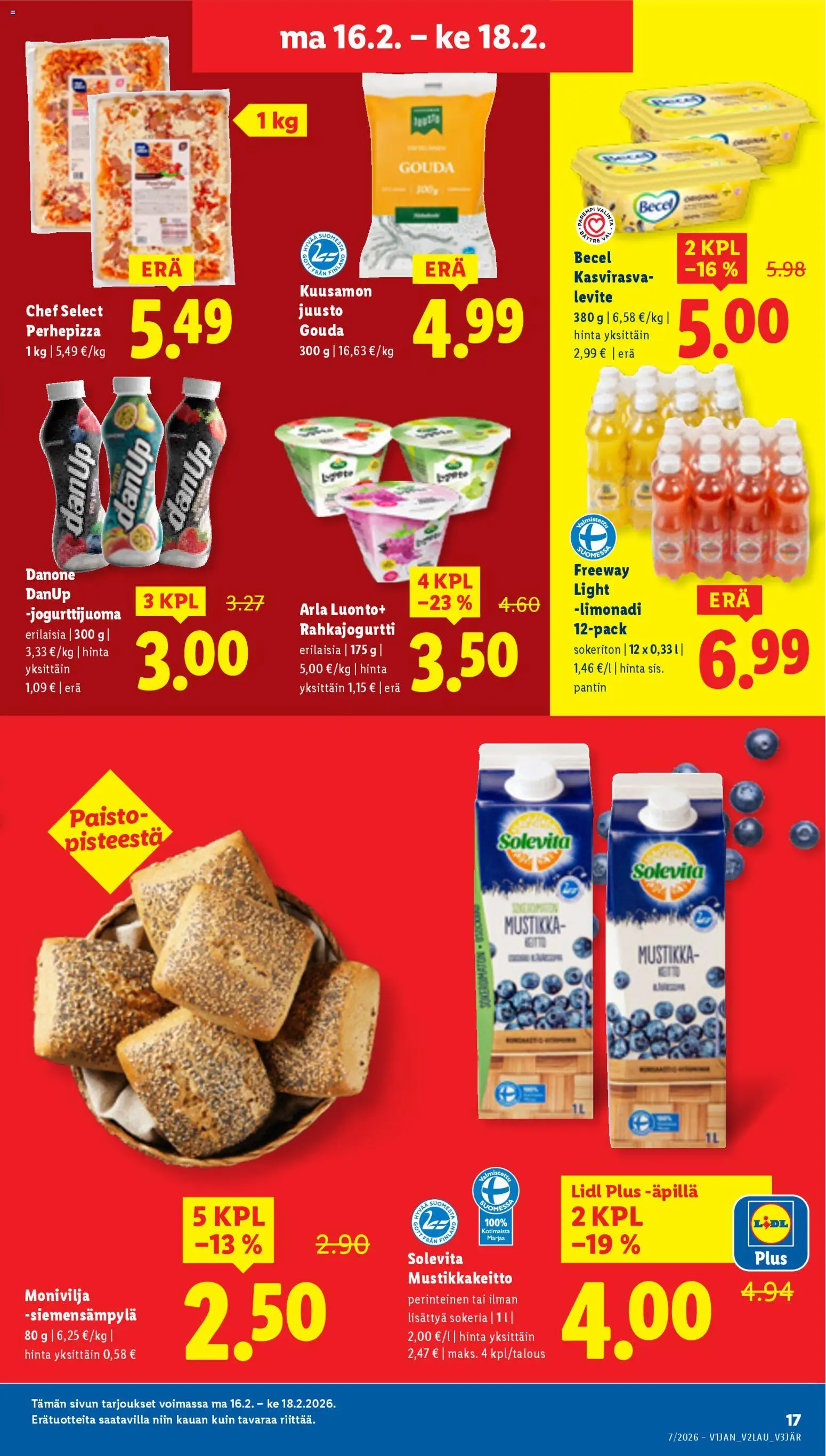 Lidl tarjoukset - Tampere – voimassa 12.02.2026 alkaen | Sivu: 21