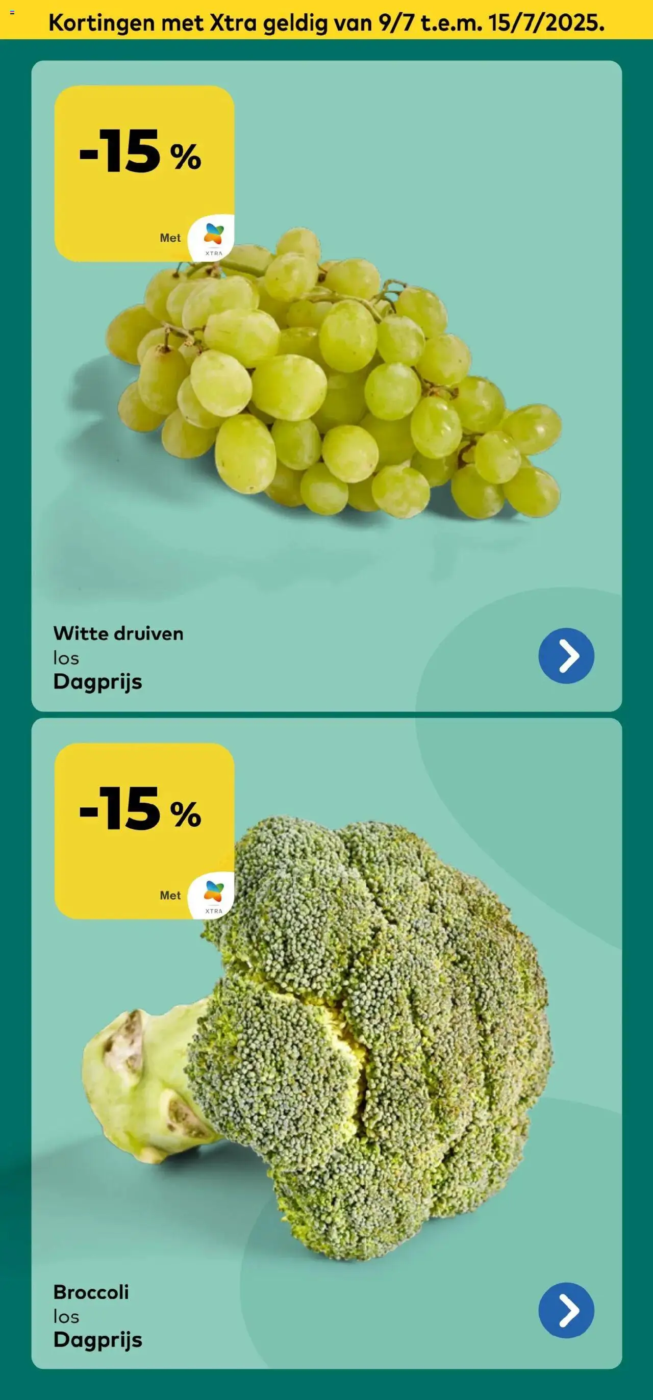  | Pagina: 4 | Producten: Druiven, Broccoli