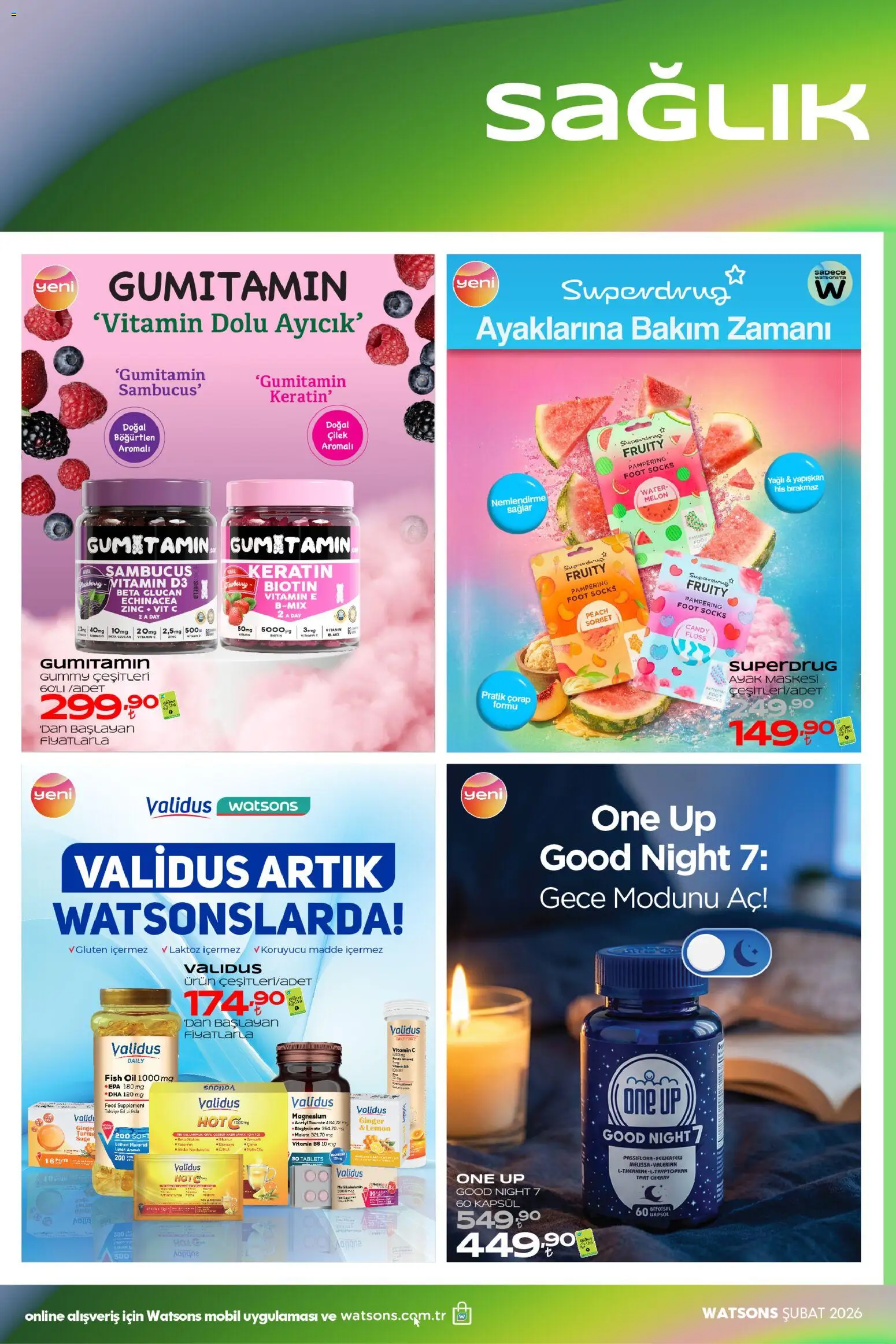 Watsons Katalog - 29.01.2026 tarihinden itibaren geçerlidir | Sayfa: 50 | Ürünler: Çilek, Çorap, Böğürtlen