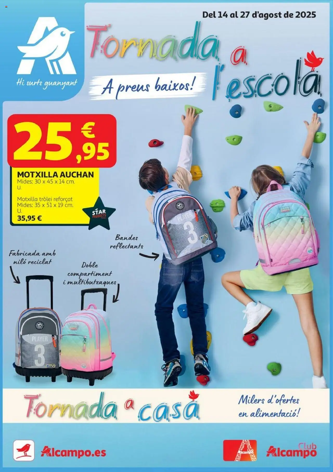 Alcampo - HP catalan  │ válido desde el 14.08.2025 | Página: 1