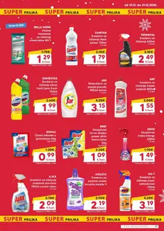 Katalog Pivac - Pregled kataloga iz trgovine Pivac, vrijedi od 15.12.2025 | Stranica: 17 | Proizvodi: Deterdžent, Domestos, Violeta, Ajax