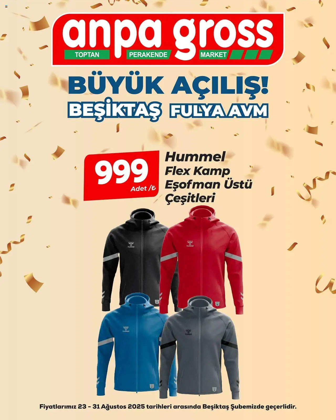 Anpa Gross Büyük Açılış - 23.08.2025 tarihinden itibaren geçerlidir | Sayfa: 95