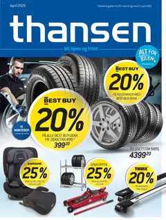 Forhåndsvisning av THANSEN kundeavis gyldig fra 20.03.2026