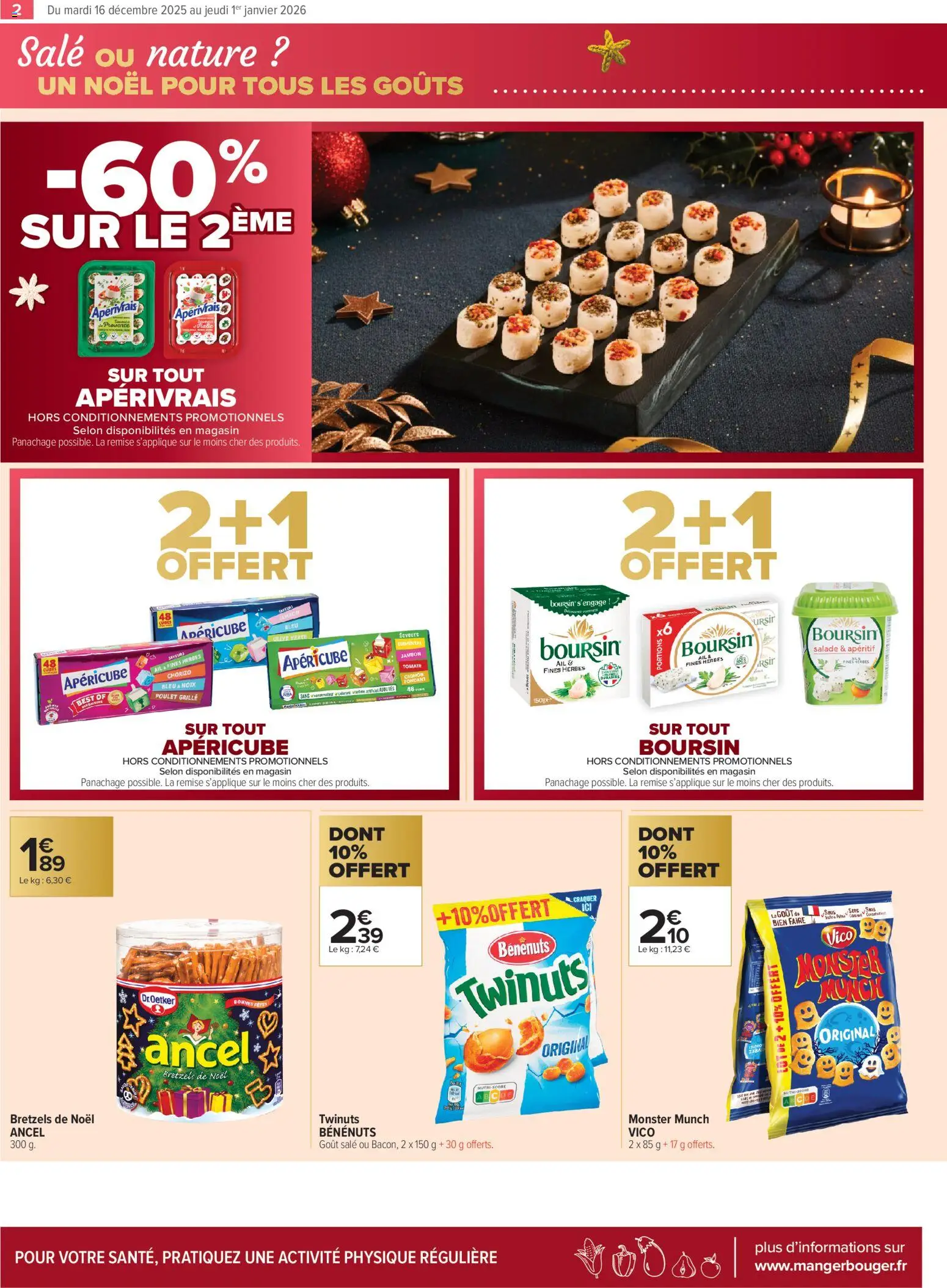 {H1} | Page: 2 | Produits: Salade, Chorizo, Ail, Jambon