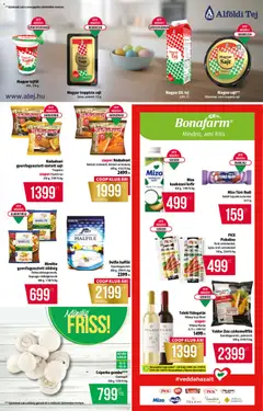 COOP akciós újság - amely érvényes a következő dátumtól: 12.03.2026 | Oldal: 3 | Termékek: Tej, Sajt, Zöldség, Tejföl