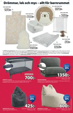JYSK - erbjudanden - Förhandsvisning av reklamblad från butik JYSK aktuell från 24.12.2025 | Sida: 12 | Produkter: Liggunderlag, Barnstol, Skötbädd, Madrass