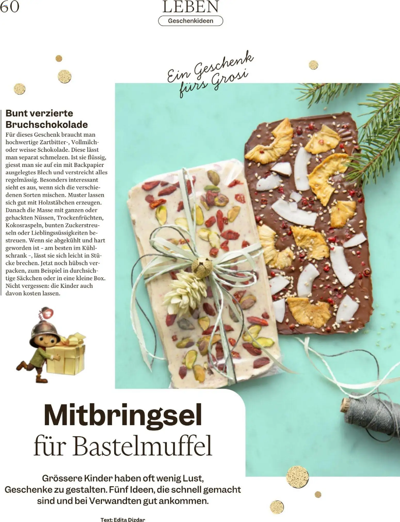 Migros Magazin – gültig ab 24.11.2025 | Seite: 60 | Produkte: Schokolade