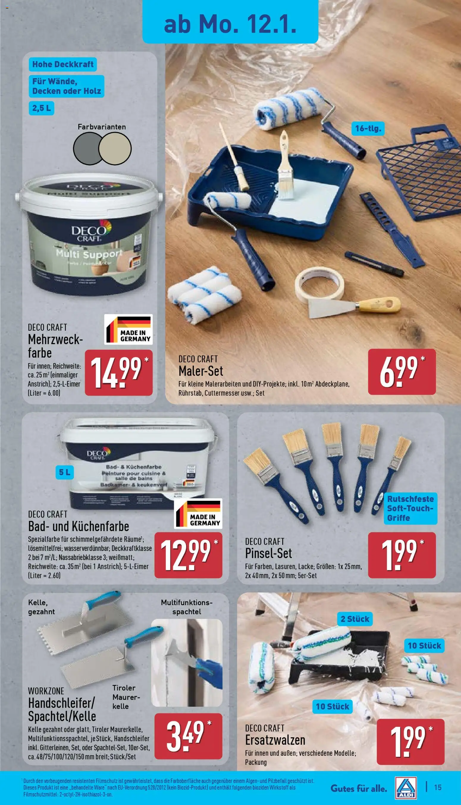 Aldi Prospekt 	 – gültig ab 12.01.2026 | Seite: 17 | Produkte: Bad