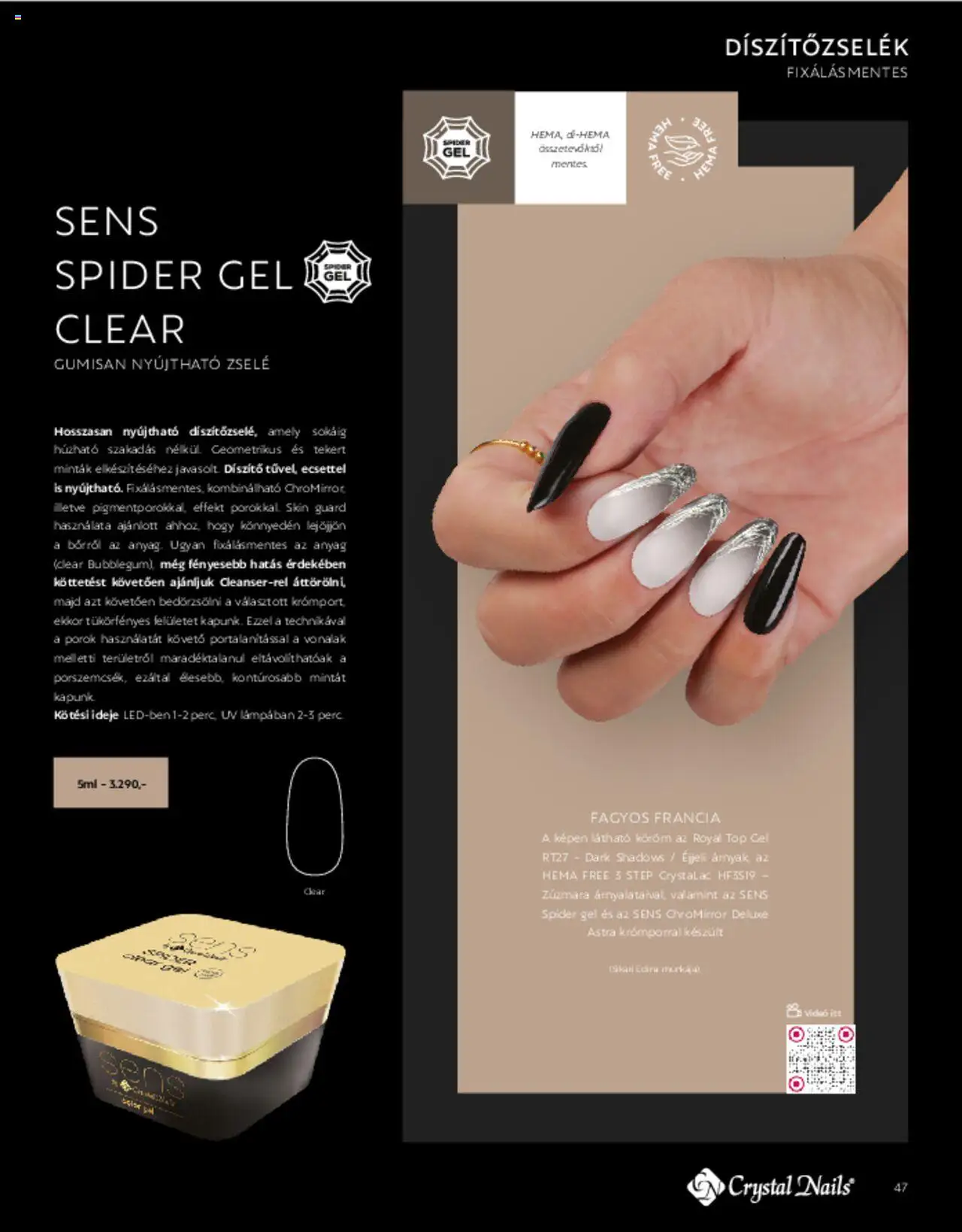 Crystal Nails akciós ujság - amely érvényes a következő dátumtól: 01.03.2025 | Oldal: 47