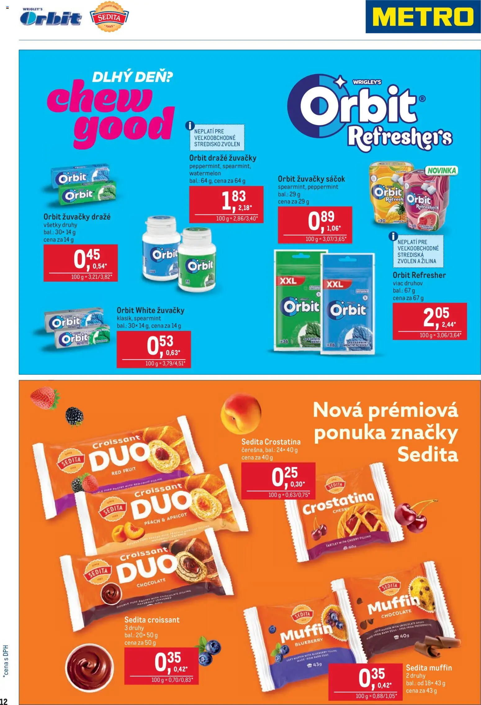 Nové Metro akcie – leták je platný od 05.11.2025 | Strana: 12 | Produkty: Croissant