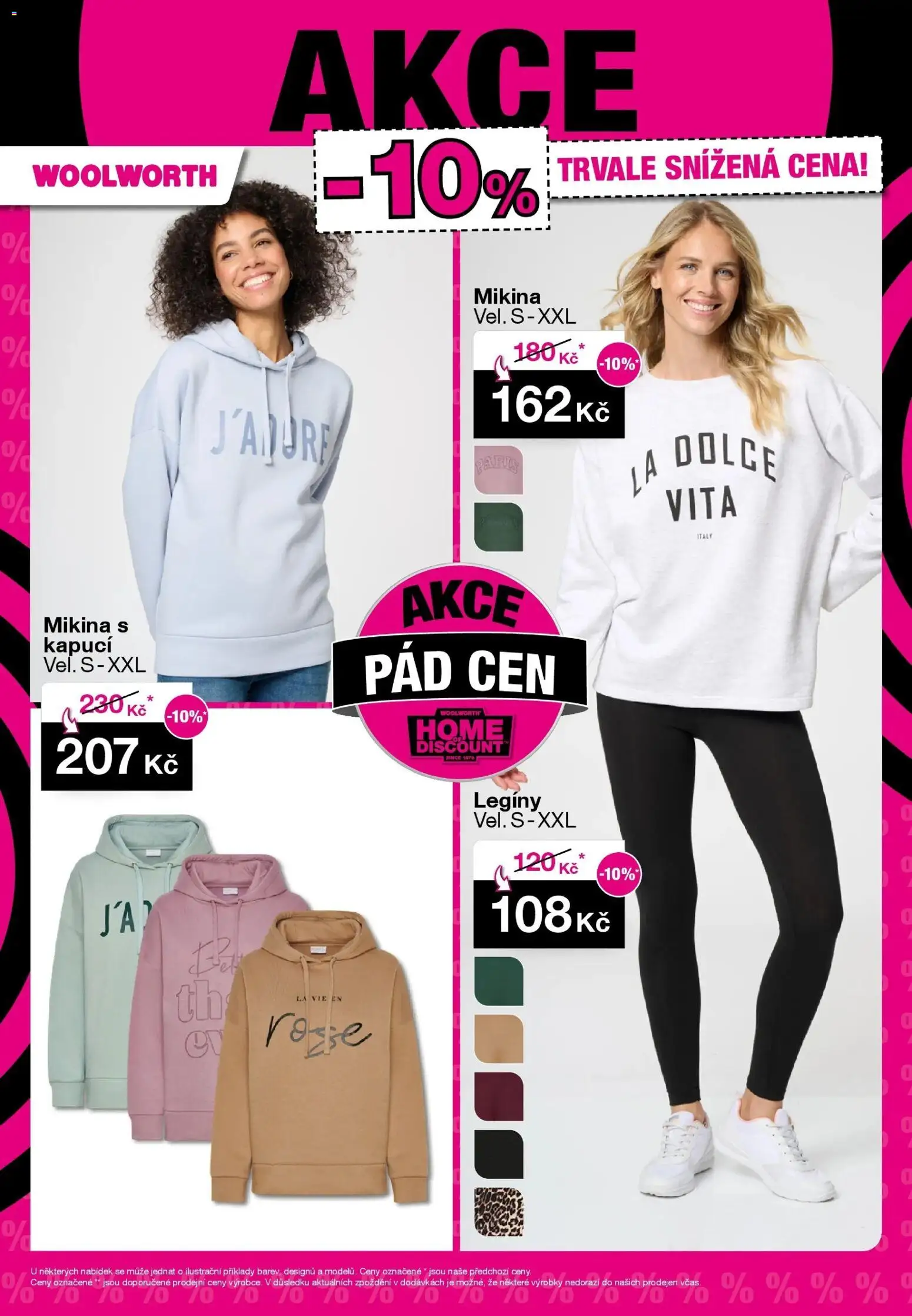 Woolworth leták od 07.11.2025 | Strana: 36 | Produkty: Mikina, Legíny