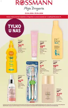 Pogląd oferty "Rossmann gazetka" - ważna od 23.04.2026