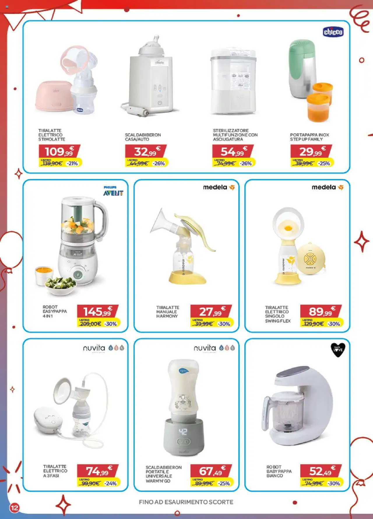 Volantino Bimbo store del 02.10.2025 | Pagina: 12 | Prodotti: Tiralatte, Robot