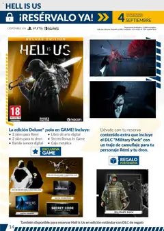 Game folleto │ válido desde el 01.08.2025 | Página: 14 | Productos: Traje, Caja