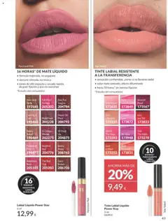 Catálogo AVON campaña 7 │ válido desde el 01.07.2025 | Página: 43 | Productos: Tinte, Café