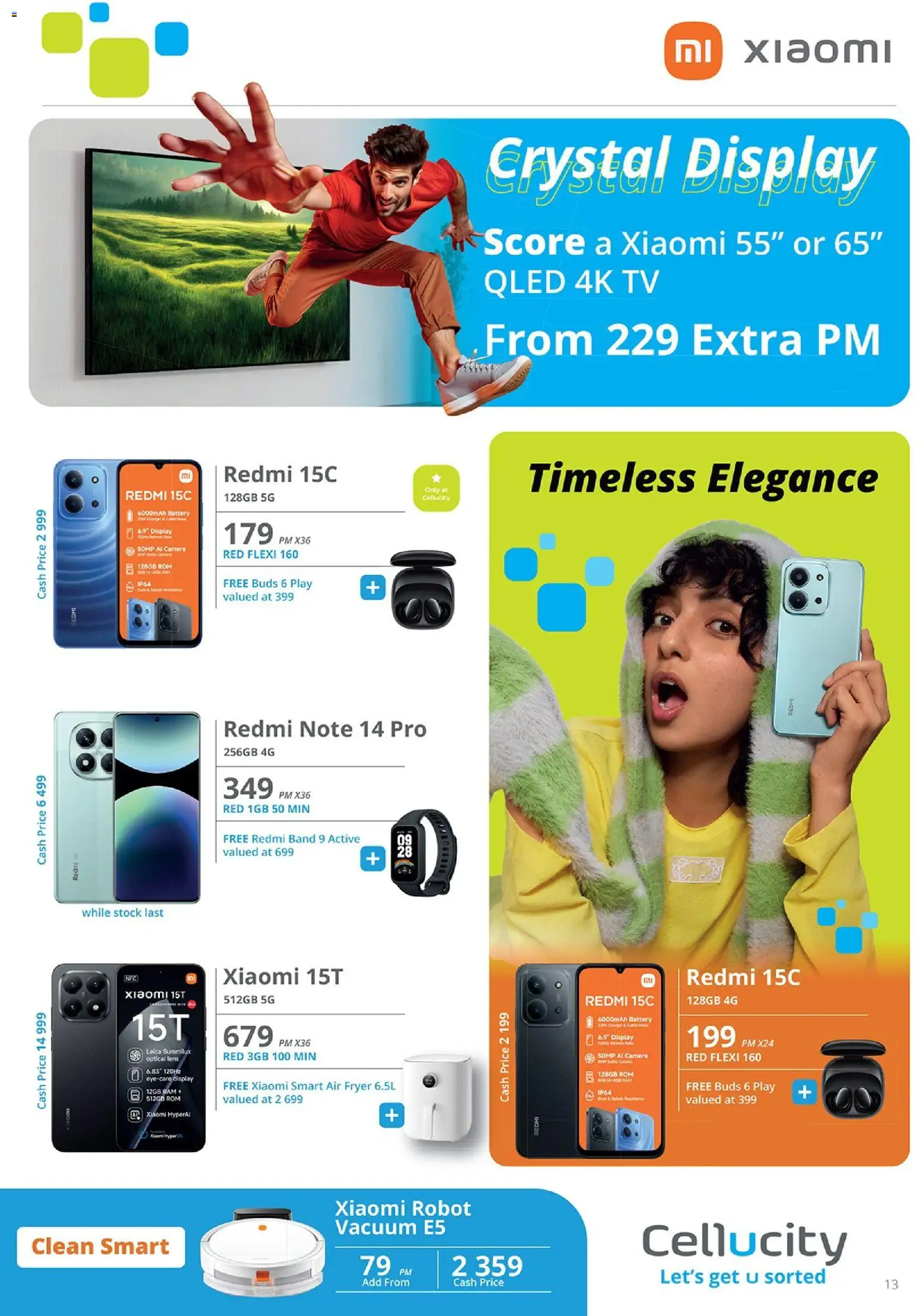 New Cellucity catalogue – valid from 07.01.2026 | Page: 13 | Products: Camera, Fryer, Battery, Stock