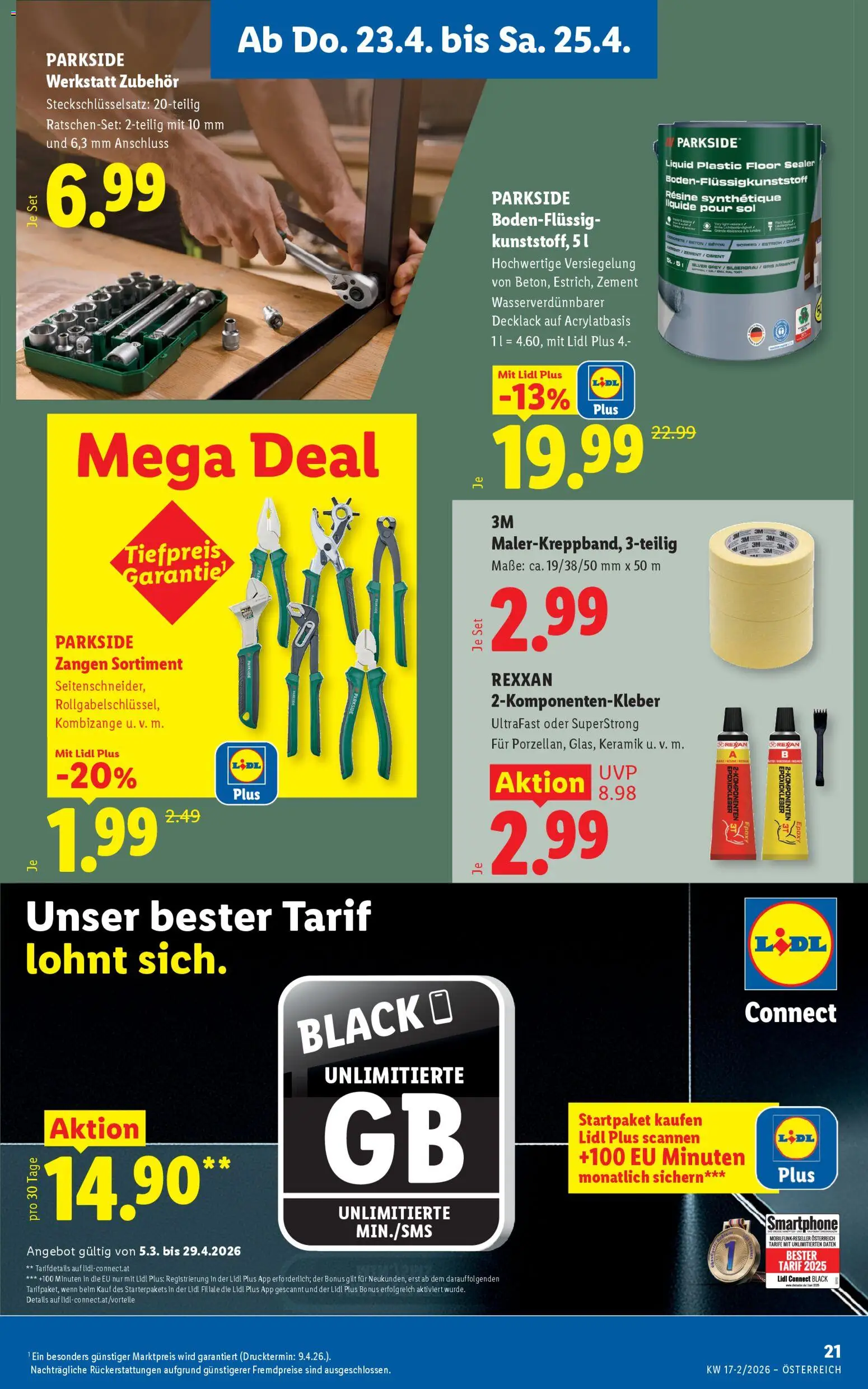 Lidl - Flugblatt gültig ab 23.04.2026 | Seite: 23 | Produkte: Smartphone
