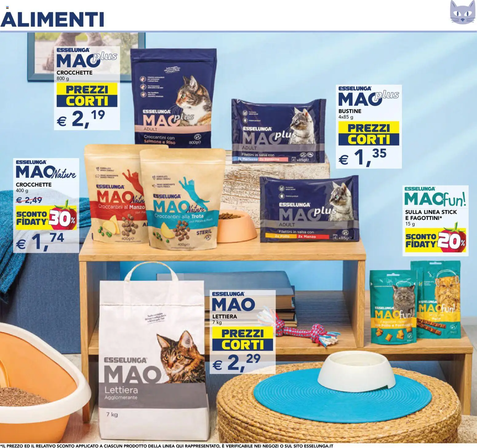 Volantino Esselunga S del 08.04.2026 | Pagina: 2 | Prodotti: Pollo, Riso, Trota, Crocchette