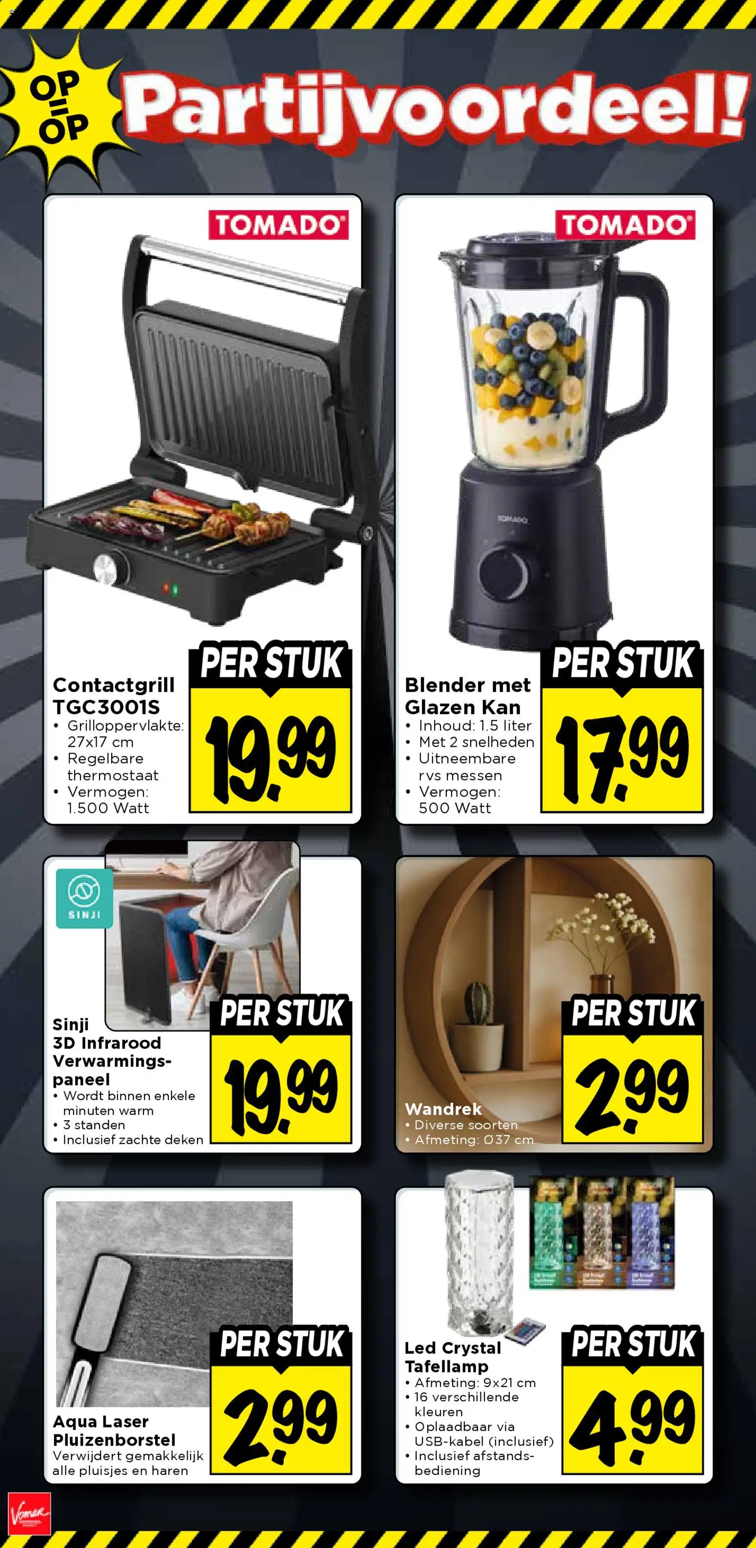 {H1} | Pagina: 33 | Producten: Kan, Blender, Deken