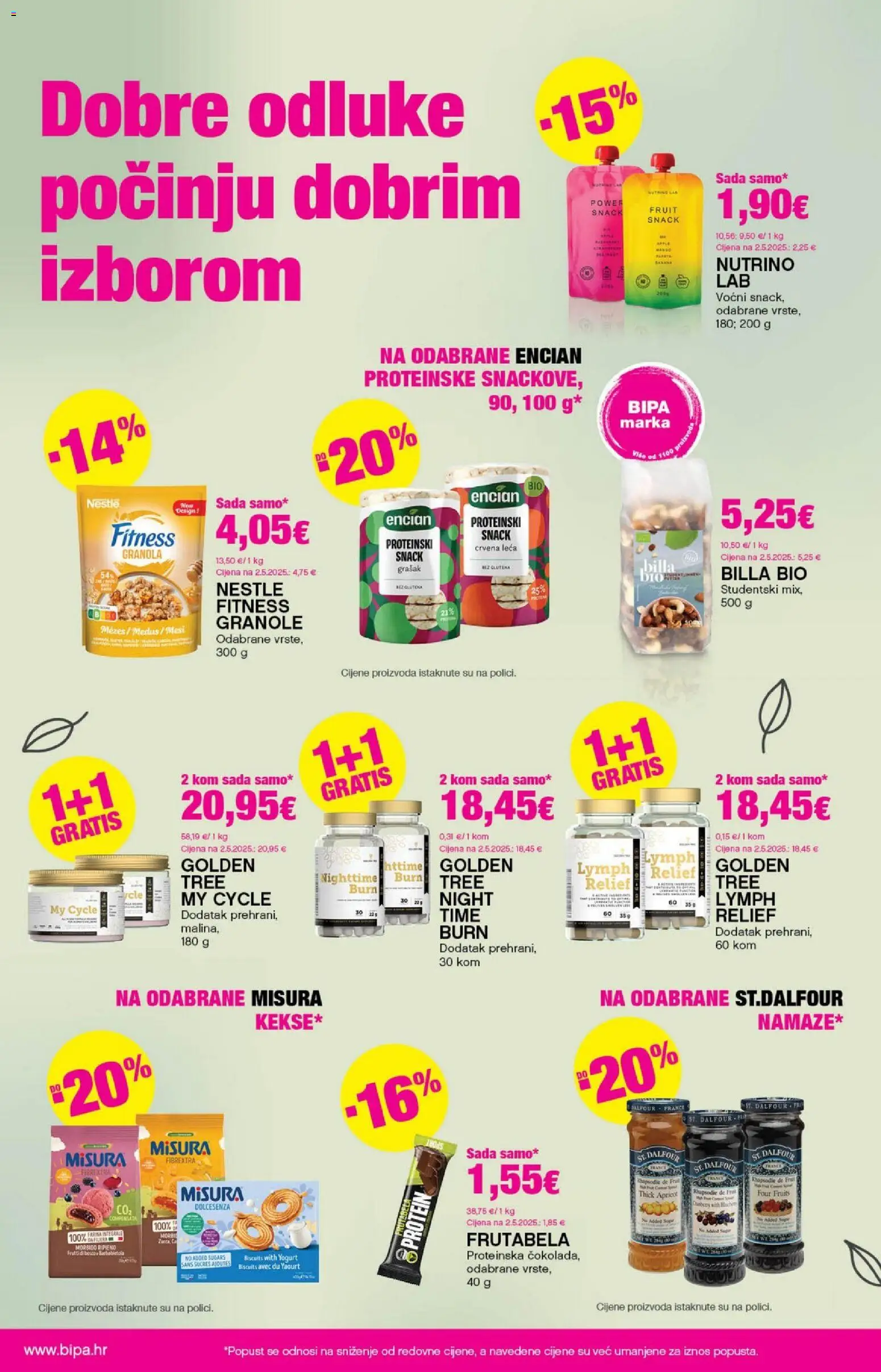 Bipa katalog | vrijedi od 08.01.2026 | Stranica: 16 | Proizvodi: Leća, Grašak