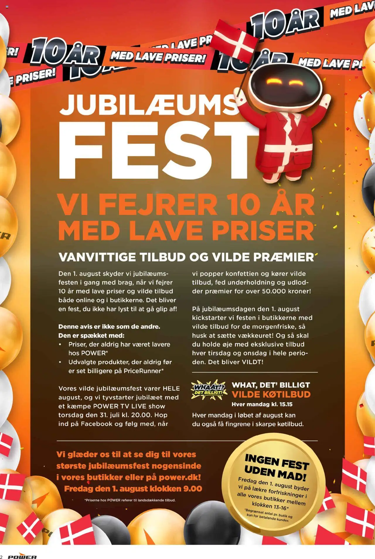 Power Tilbudsavis gyldig fra 31.07.2025 | Side: 2 | Produkter: TV, Søm