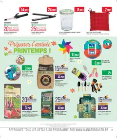 Match Supermarché - Prévisualisation de Match Supermarché - C'est tout les jours le marché | Villerupt valide à partir de 16.03.2026 | Page: 21 | Produits: Sac, Terreau Universel, Terreau, Galette de chaise