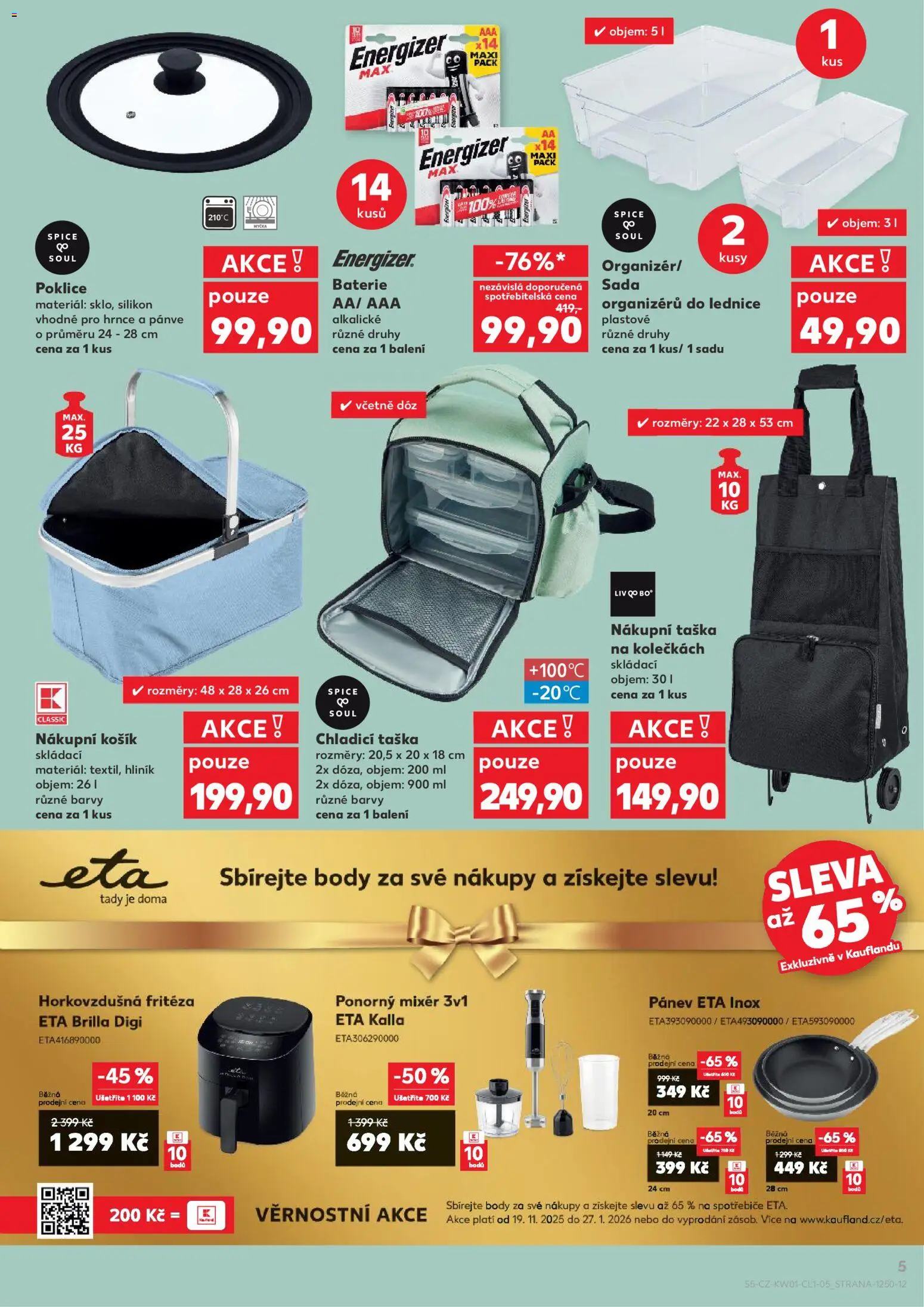 Kaufland leták - Brno od 02.01.2026 | Strana: 5 | Produkty: Hrnce, Myčka, Pánve, Body