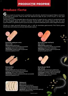 Ofertele Selgros valabile de la 25.03.2026 | Pagină: 19 | Produse: Pizza, Carne De Porc, Condimente, Sare