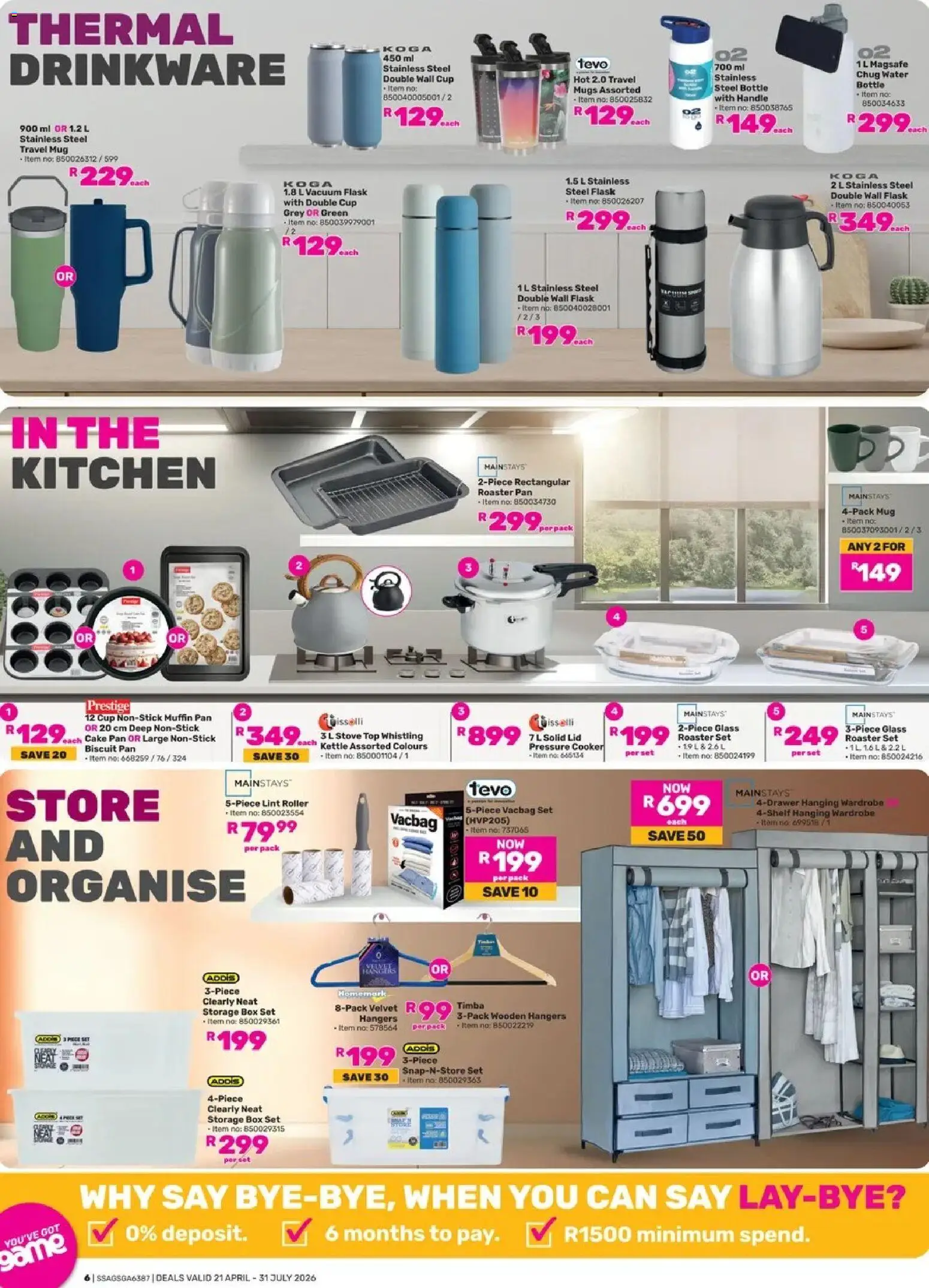 Game - Winter Warmers valid from 21.04.2026 | Page: 6 | Products: Stove, Wardrobe, Hajvasaló, Magnum