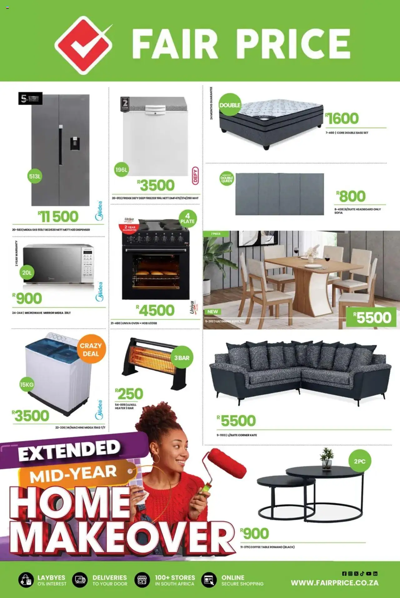 Fair Price Catalogue │ valid from 01.08.2025 | Page: 1 | Products: Freezer, Hob, Microwave, Coffee