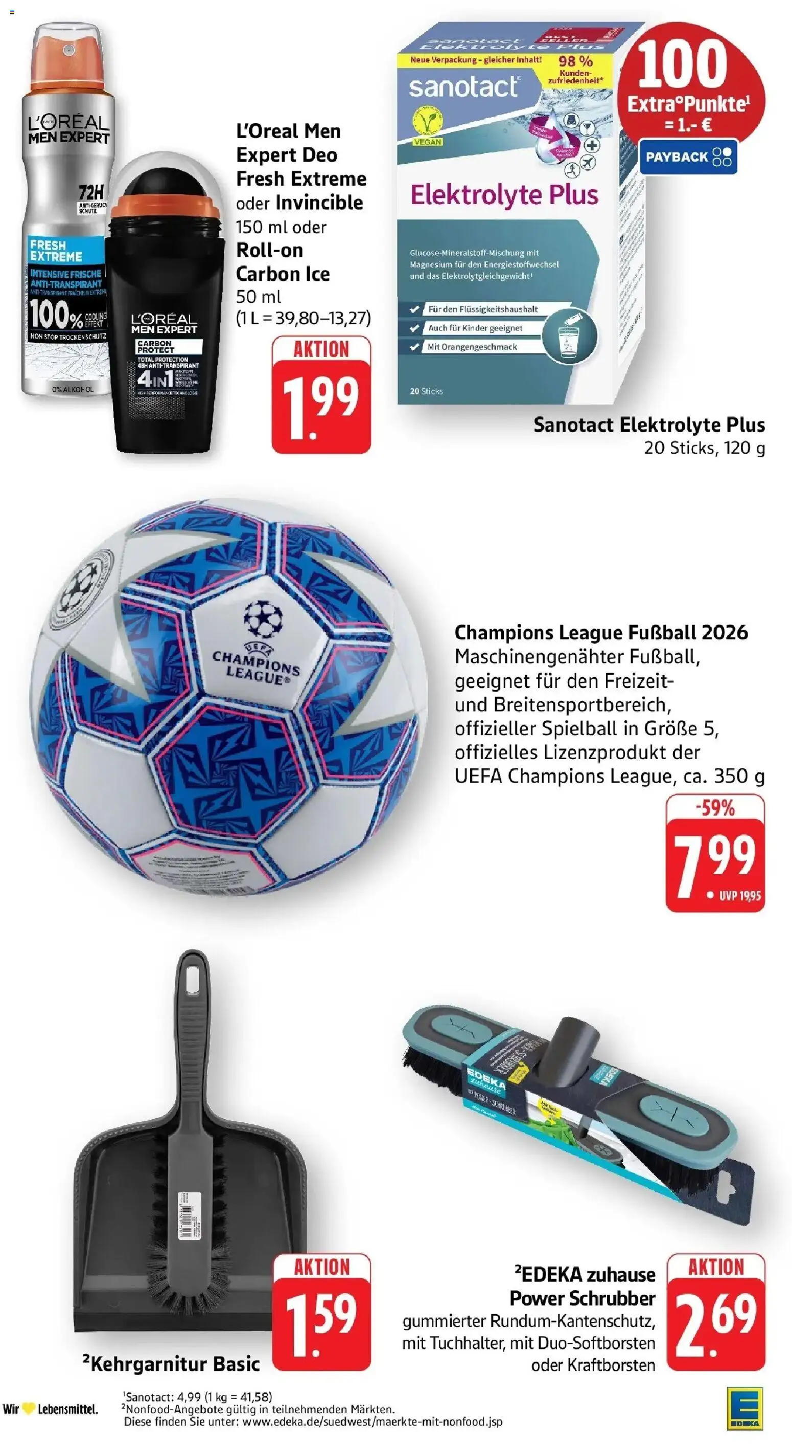 Angebote – gültig ab 27.04.2026 | Seite: 48 | Produkte: Fußball, Antitranspirant