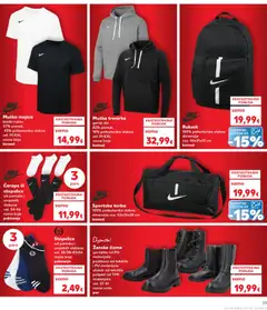 Muška trenirka, gornji dio 82% pamuk, 18% poliesterska vlakna vel. M-XXL razne boje komad - Pregled kataloga iz trgovine Kaufland, vrijedi od 07.01.2026 | Stranica: 31